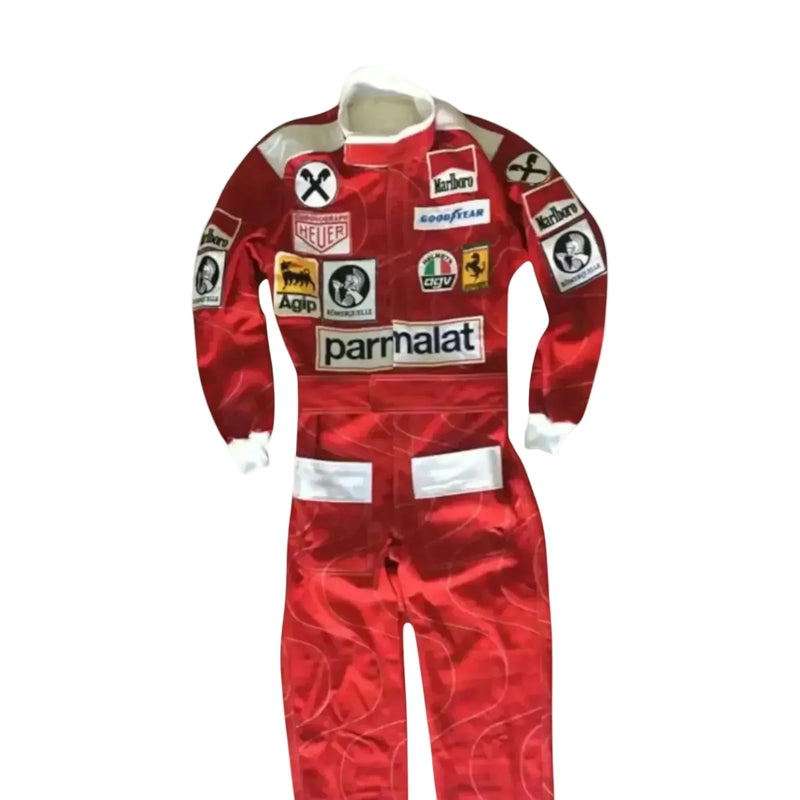 1976 Niki Lauda Embroidered patches F1 Race Suit
