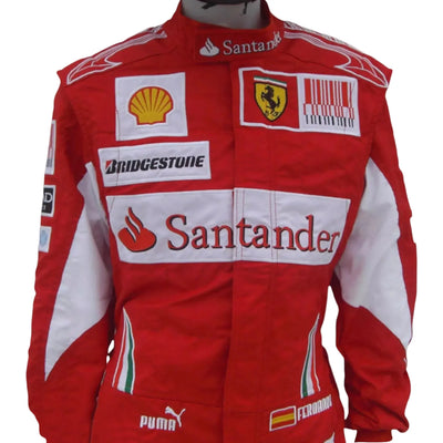 2010 Fernando Alonso Embroidered patches F1 Race Suit