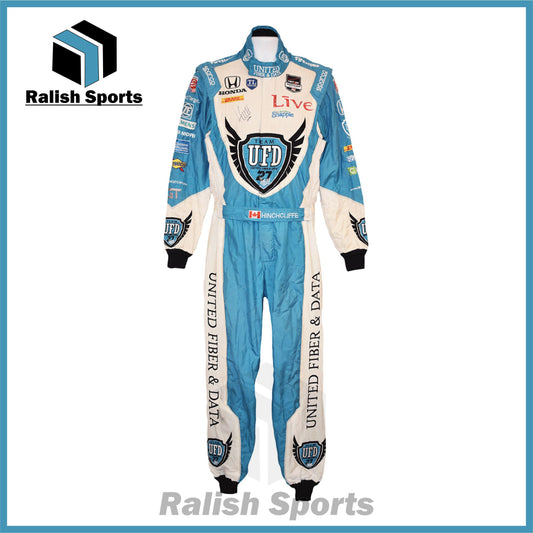 2014 James Hinchcliffe Autosport IndyCar Race Worn Suit