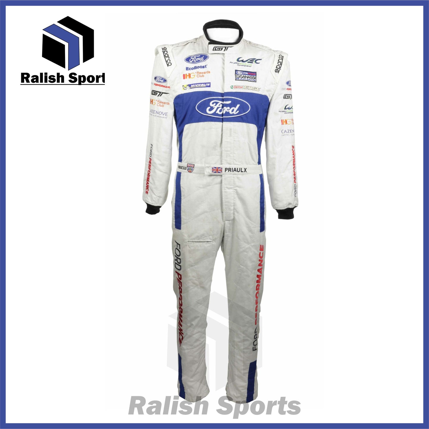 2017 Andy Priaulx Ford GT Chip Ganassi Racing Le Mans 24Hr Suit