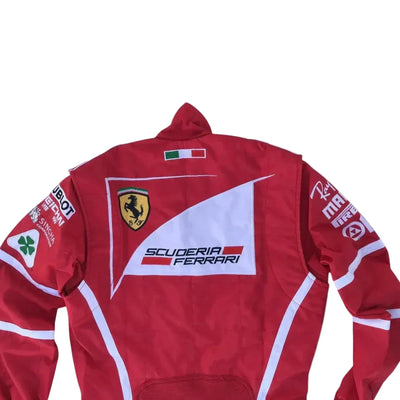 2017 Sebastian Vettel Embroidered patches F1 Race Suit