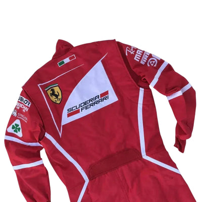 2017 Sebastian Vettel Embroidered patches F1 Race Suit