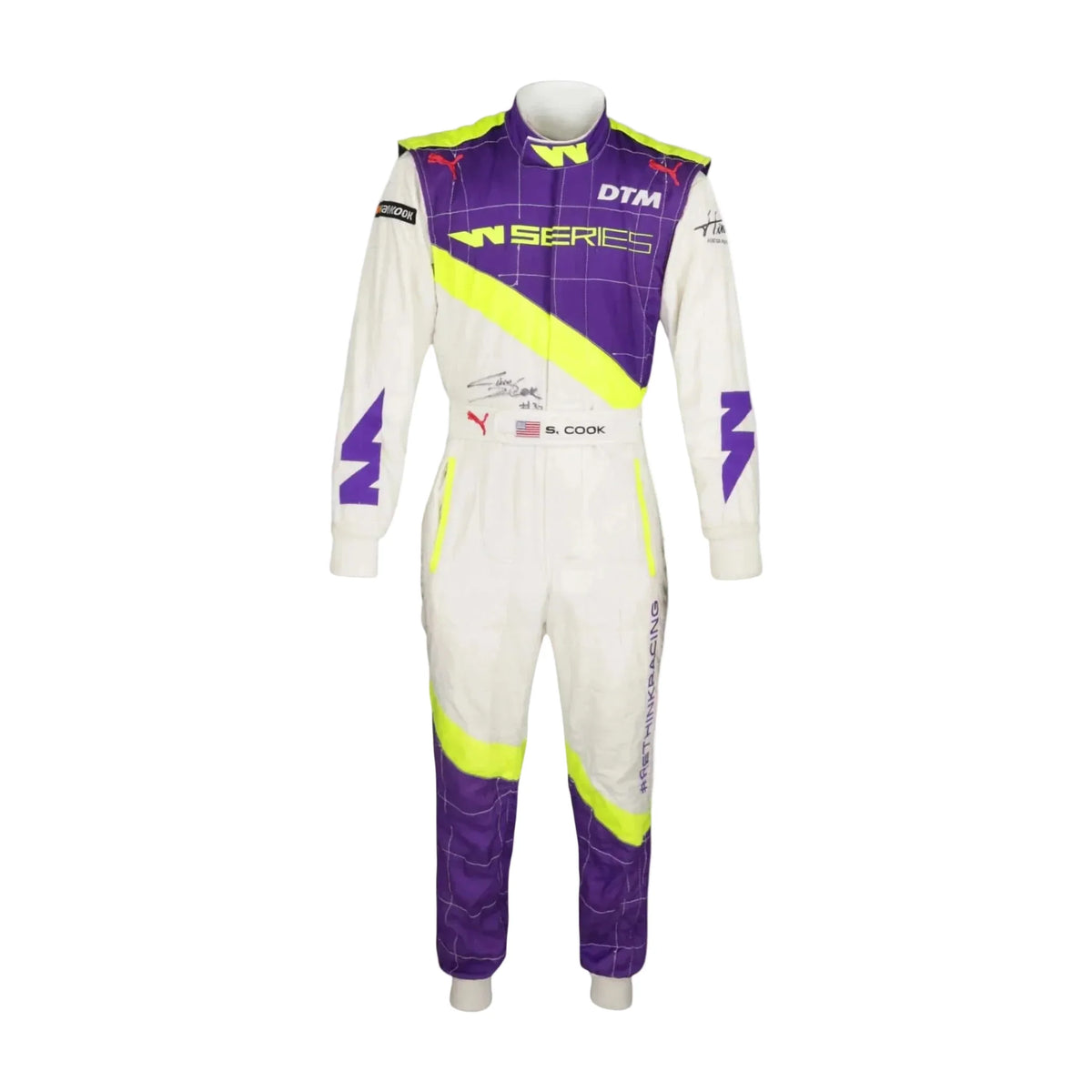 2019 Sabre Cook W Series IndyCar Printed Race Suit