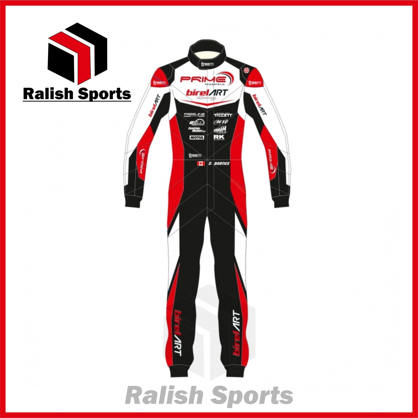 2021 Birel Art Race suit Customized