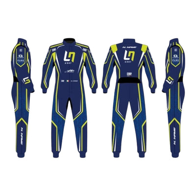 2022 LN Kart OMP Driver Overall Go Kart Race Suit