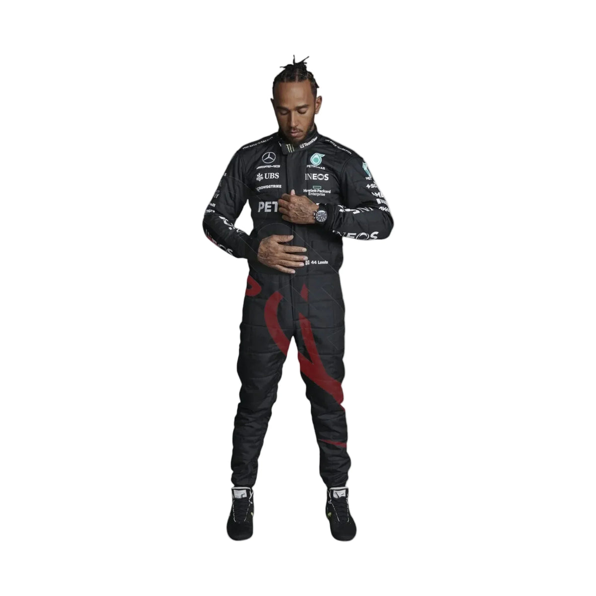 2023 Lewis Hamilton Mercedes F1 Race Suit