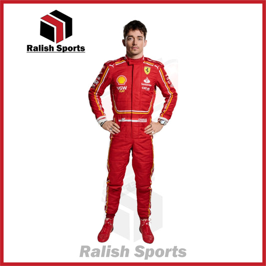 2024 Charles Leclerc Ferrari Race suit New