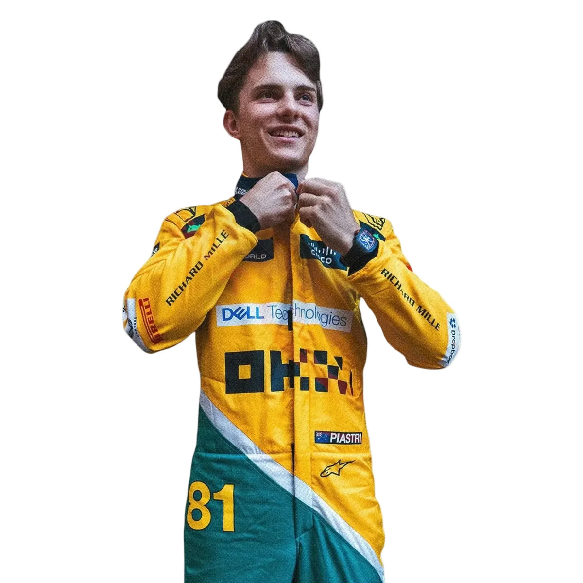 2024 Oscar Piastri McLaren Monaco GP F1 Race Suit