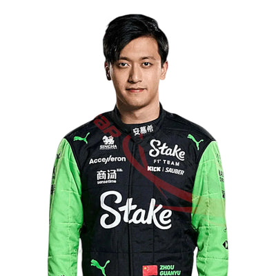 2024 Zhou Guanyu Kick Sauber Stake F1 Race Suit