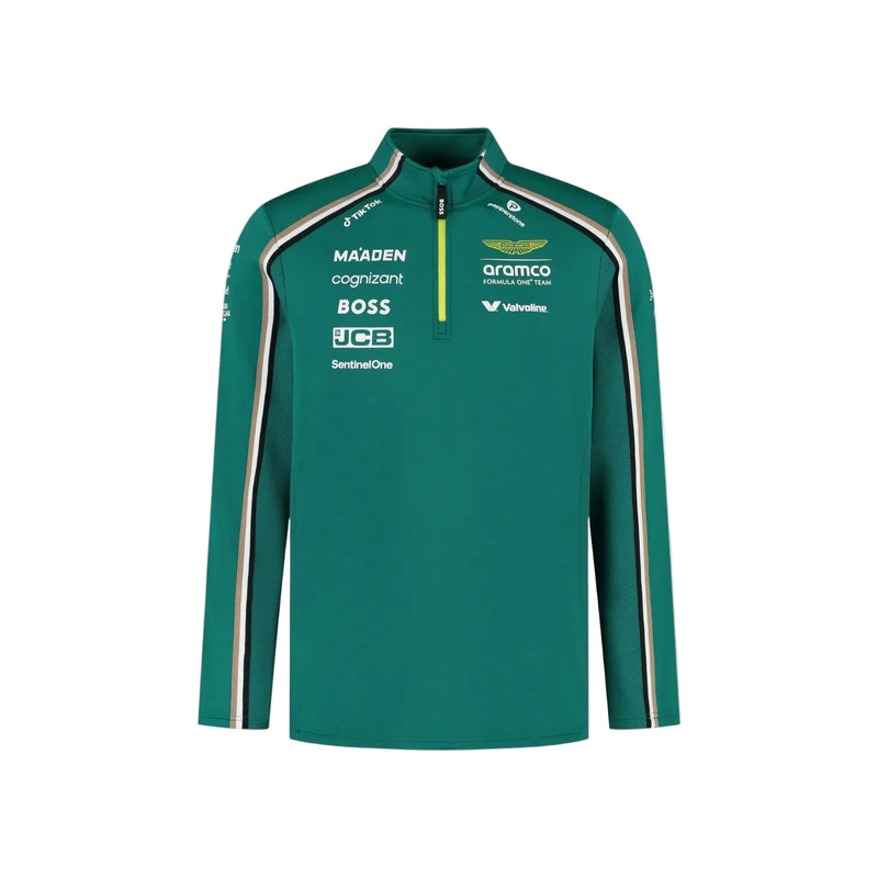 2025 Aston Martin F1 Team 1/4 Zip Sweater