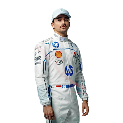 2025 Charles Leclerc Scuderia Ferrari Hp Monaco GP Race Suit