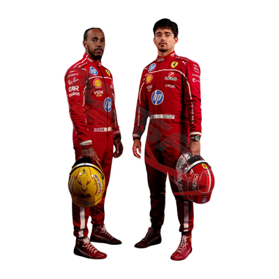 2025 Lewis Hamilton Scuderia Ferrari HP F1 Race Suit
