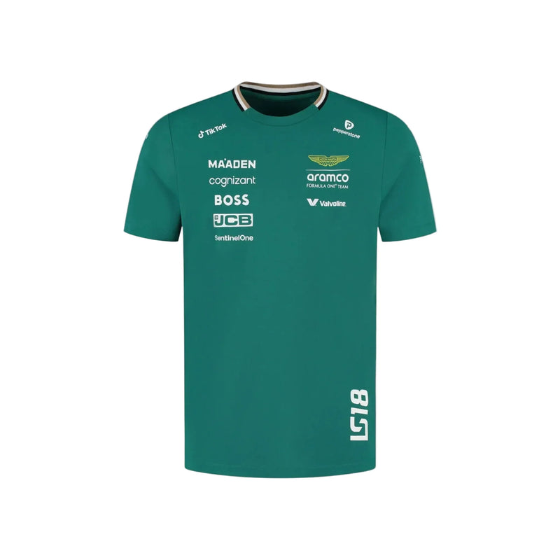2025 Lance Stroll Aston Martin F1 T-shirt