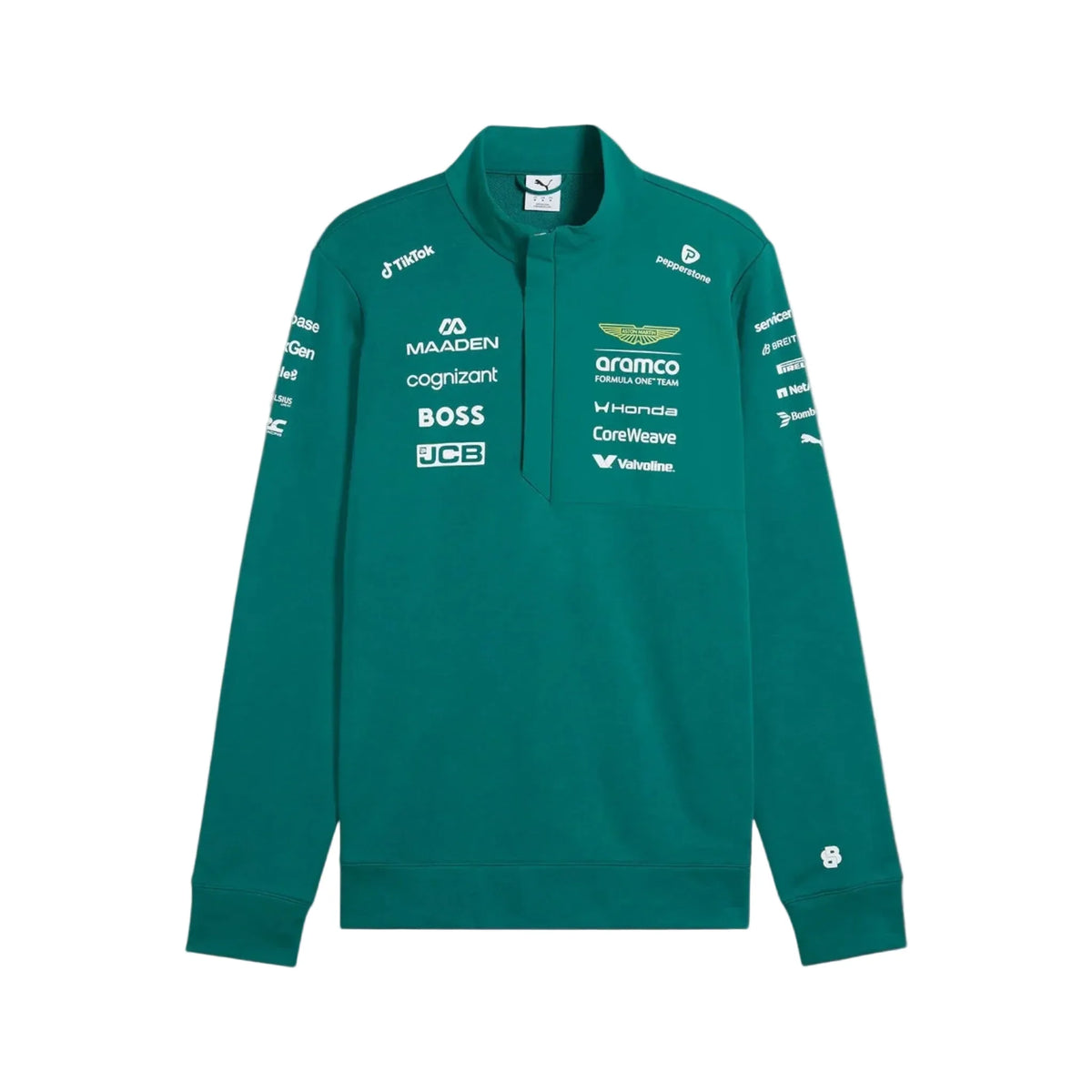 2026 Aston Martin F1 Team Half Zip Sweater