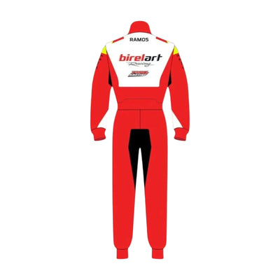 2026 Offset PSL BirelART Karting Race Suit | Red and White