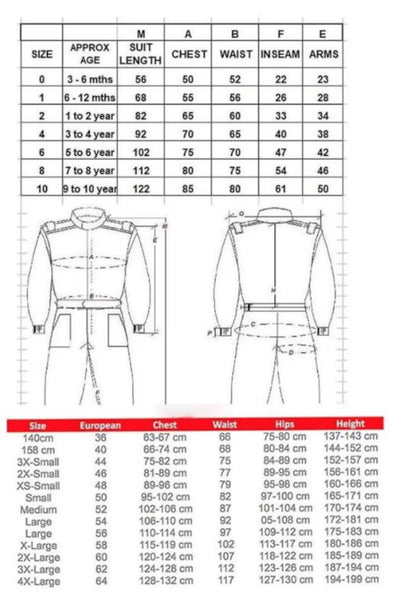 Hand Made F1 Go Kart Racing Suit CIK/FIA Level 2 Standard – Custom Livery 5
