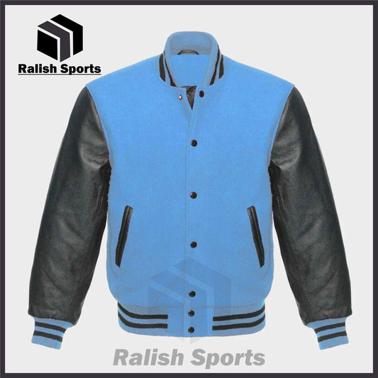 Columbia Blue Varsity Jacket