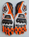 KTM Redbull MotoGP Leather Racing Gloves