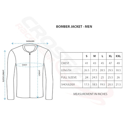 Men's Lightweight Bomber Jacket - Black