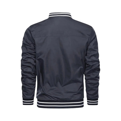 Men's Lightweight Bomber Jacket - Grey
