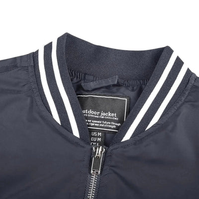 Men's Lightweight Bomber Jacket - Grey