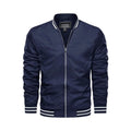 Men's Lightweight Bomber Jacket - Navy Blue
