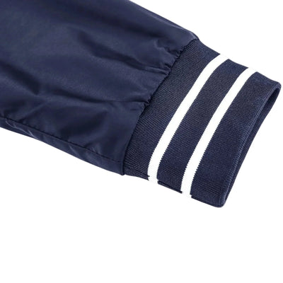 Men's Lightweight Bomber Jacket - Navy Blue