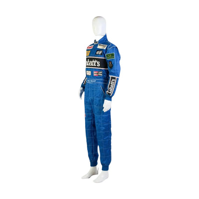Nigel Mansell 1992 Embroidered patches F1 Race Suit