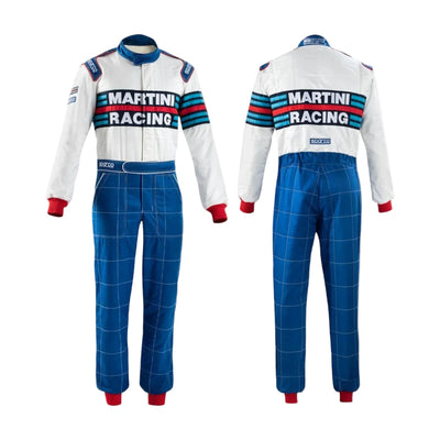 SPARCO '00 Martini Printed Karting Race Suit Replica