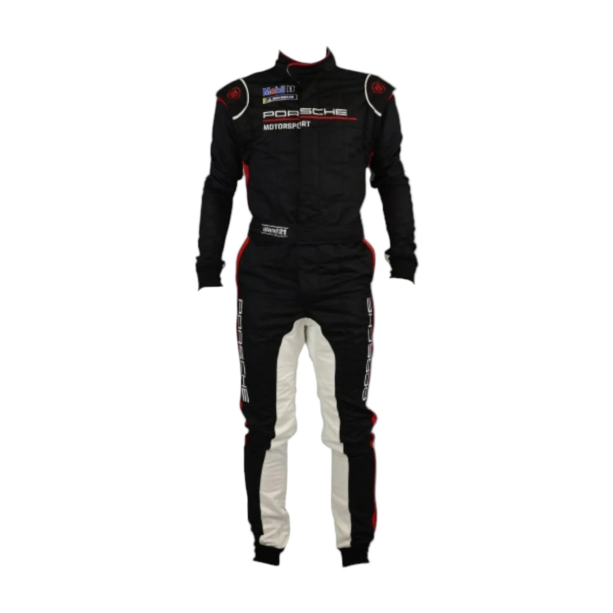 Stand 21 Porsche Evo Printed Motorsport Race Suit Black