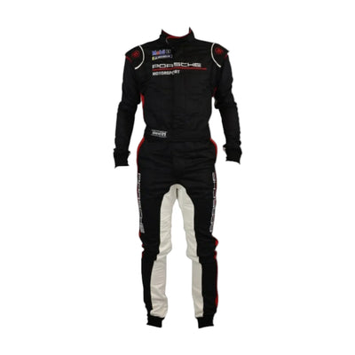 Stand 21 Porsche Evo Printed Motorsport Race Suit Black