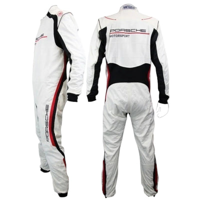 Stand 21 Porsche Evo Printed Motorsport Race Suit White