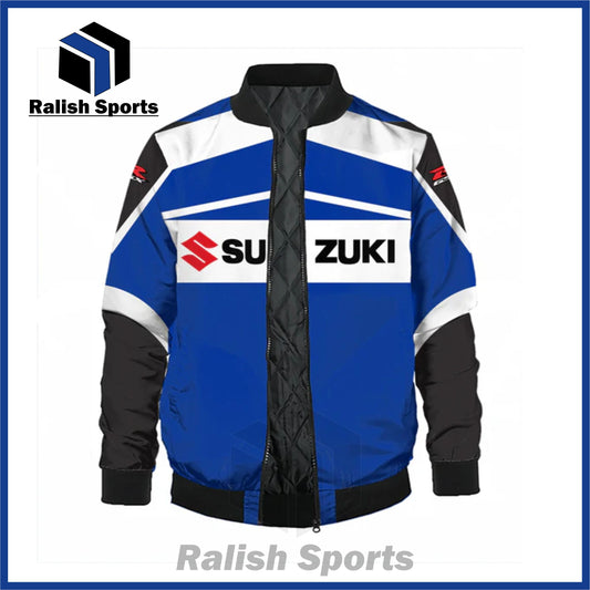 Suzuki biker Bomber Jacket