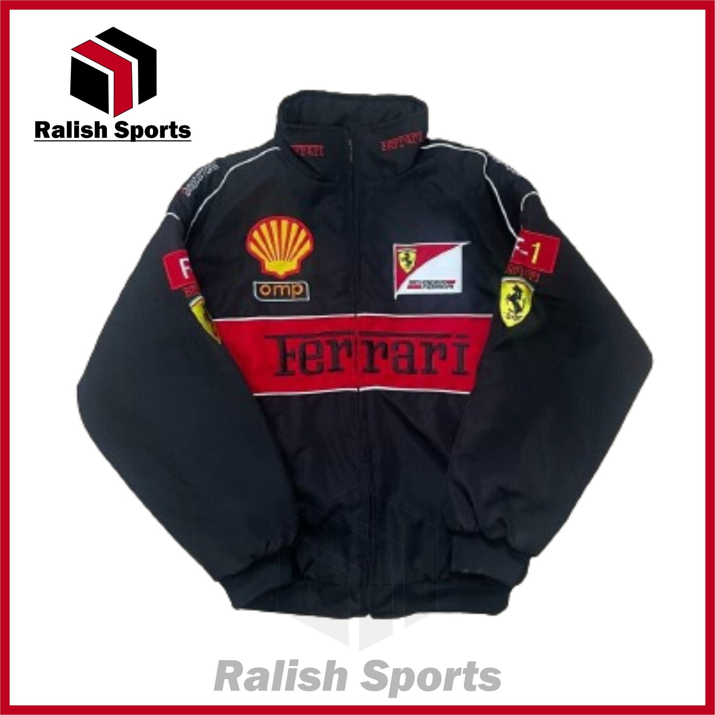 Vintage Ferrari F1 Racing Jacket