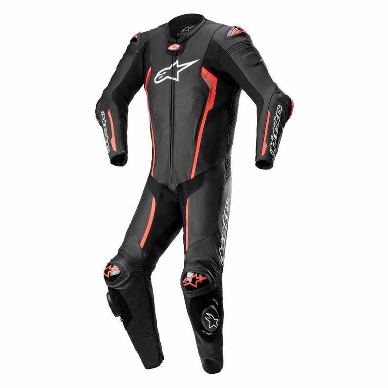 Alpinestars Missile V2 1-Piece Race Suit – Black / White