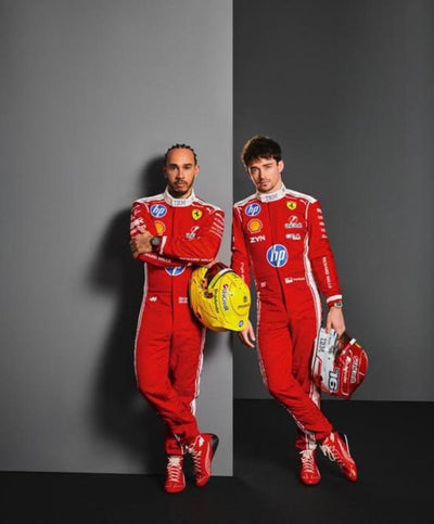 2026 Custom F1 Ferrari Lewis Hamilton And Charles Leclerc Kart suit, Personalized kart suit, Formula 1 Costume for Adult and Kids