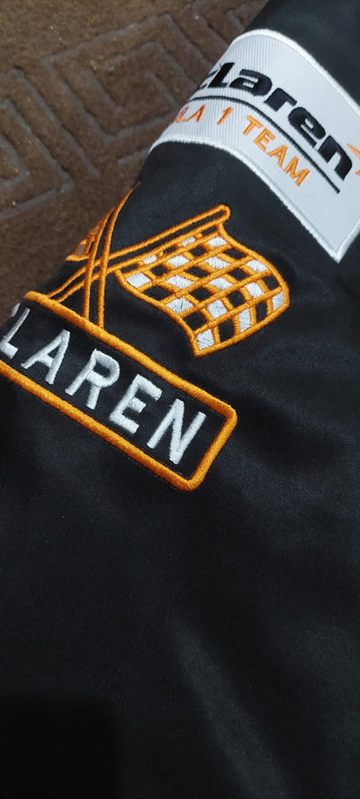 McLaren F1 Classic Vintage Jacket | BLACK