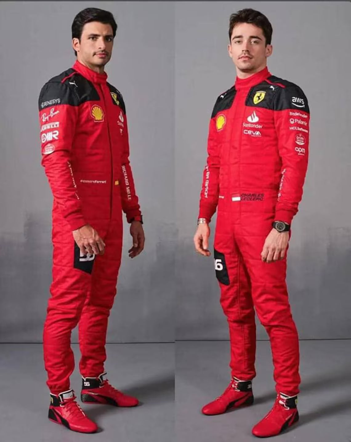 Ferrari F1 2026 Go Kart Racing Suit Ferrari CIK/FIA Level 2 standard Customize Race Suit In All Sizes with the option to add own logos