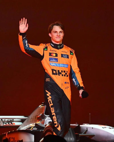 McLaren 2026 Go Kart Racing lando norris Suit, free Gift (t-shirt, Balaclava) CIK/FIA Level 2 Approved.