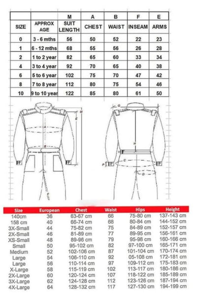 Kids and Adults Formula 1 Suits of Famous Racers with Matching Gloves, Caps and Shoes Available – Free Customizable with your Name, Flag etc