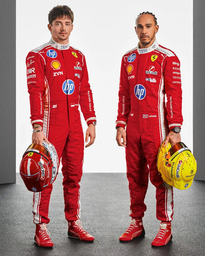 F1 Ferrari new 2026 Go Kart Racing Suit, (free t-shirt, Balaclava) CIK/FIA Level 2 Approved.