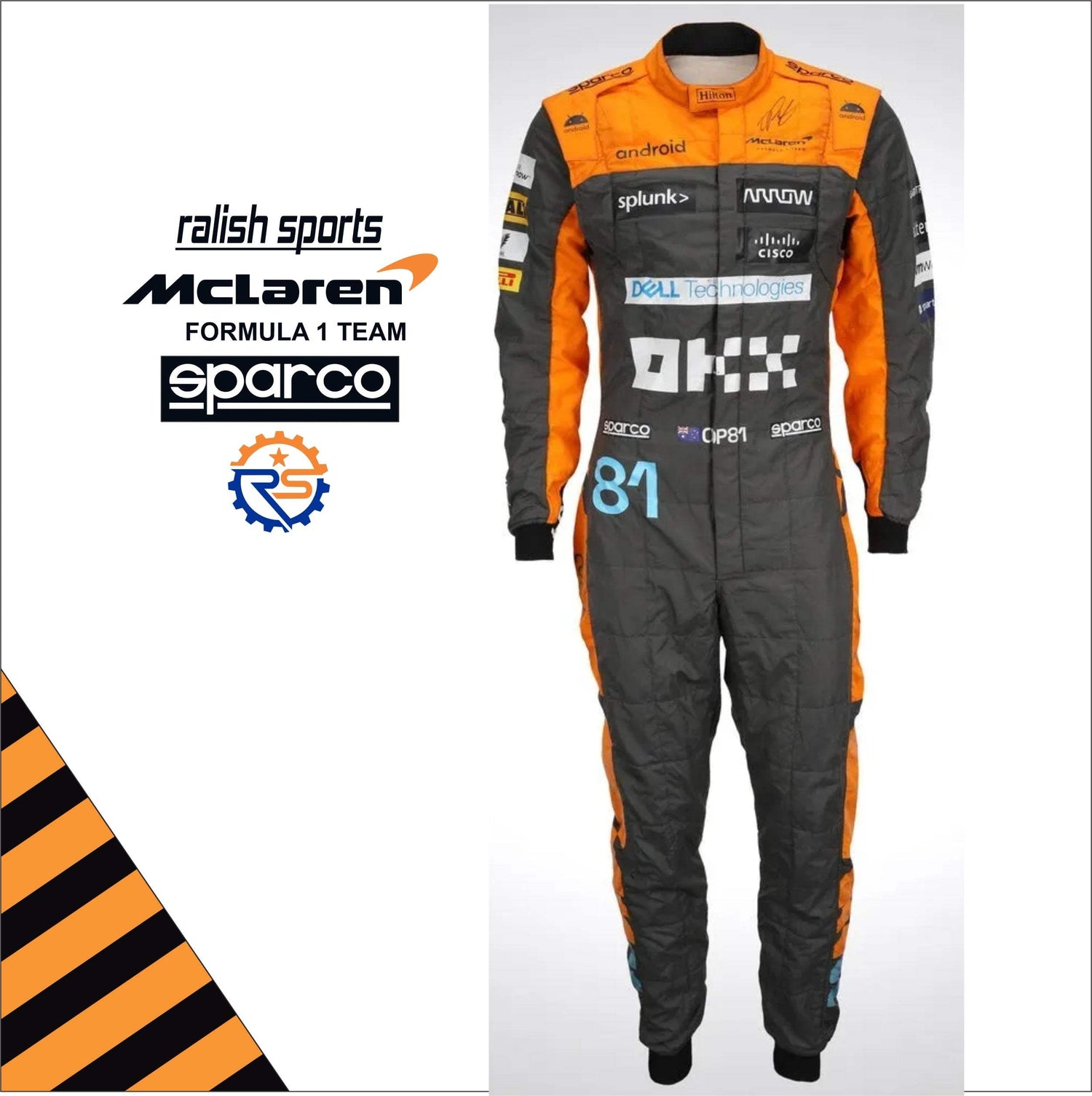 2023 Oscar Piastri F1 Race Suit - Ralish Sports