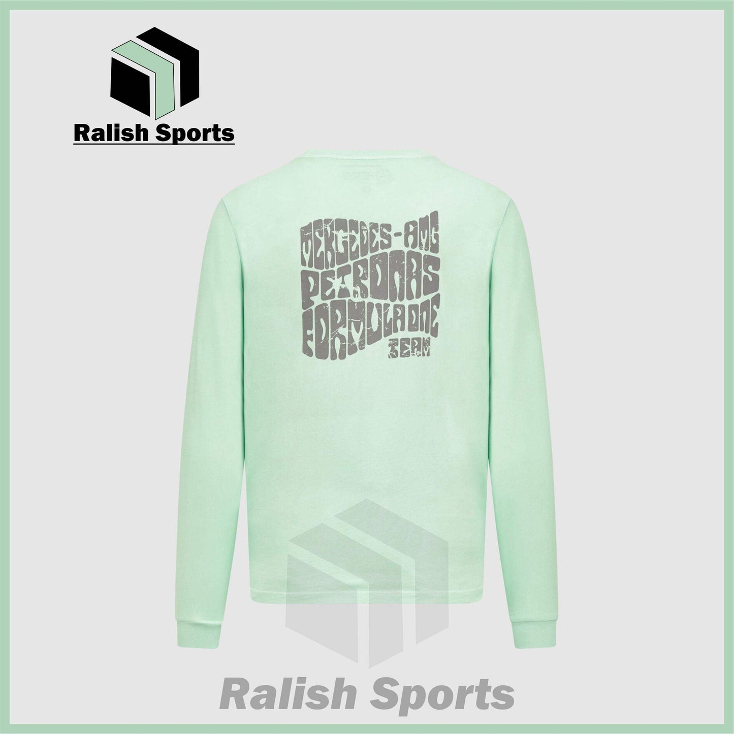 Mercedes-AMG F1 Retro Long Sleeve T-shirt - Ralish Sports