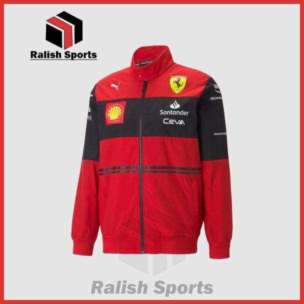 Scuderia Ferrari 2022 Team Summer Jacket - Ralish Sports