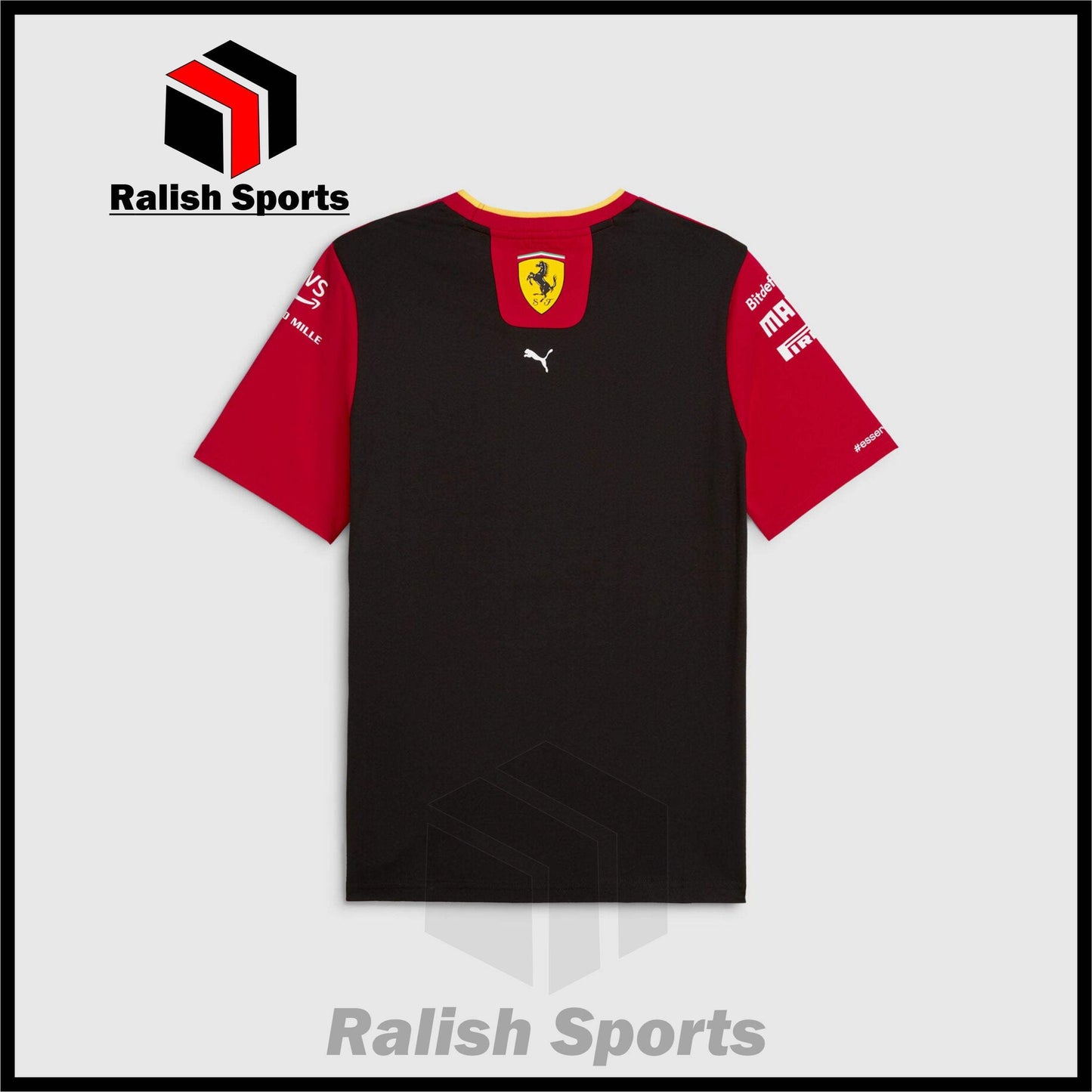Scuderia Ferrari F1 2023 Team T-shirt Monza Special Edition - Ralish Sports