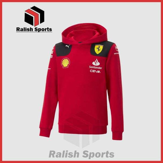 Scuderia Ferrari F1 Kids 2023 Team Hoodie - Ralish Sports