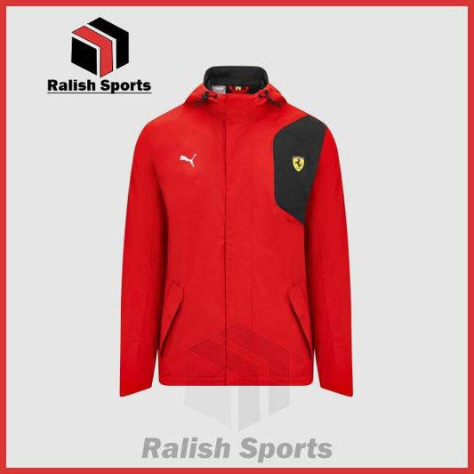 Scuderia Ferrari F1 Rain Jacket - Ralish Sports