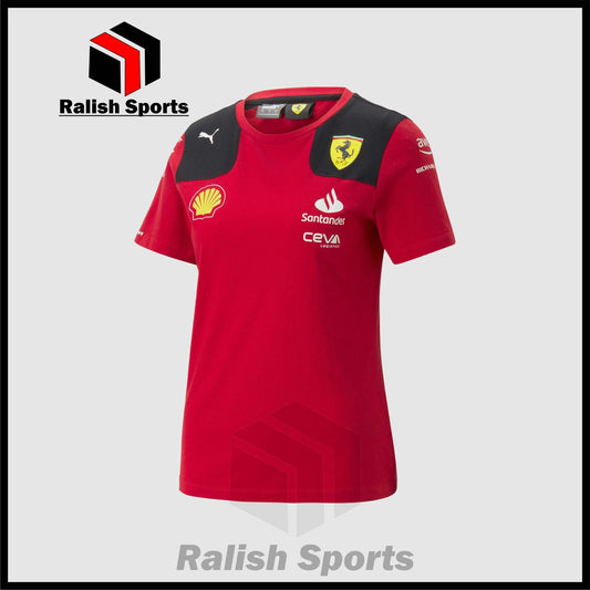 Scuderia Ferrari F1 Women's 2023 Team T-shirt - Ralish Sports
