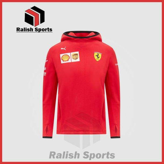 Scuderia Ferrari Kids 2021 Team Hoodie - Ralish Sports
