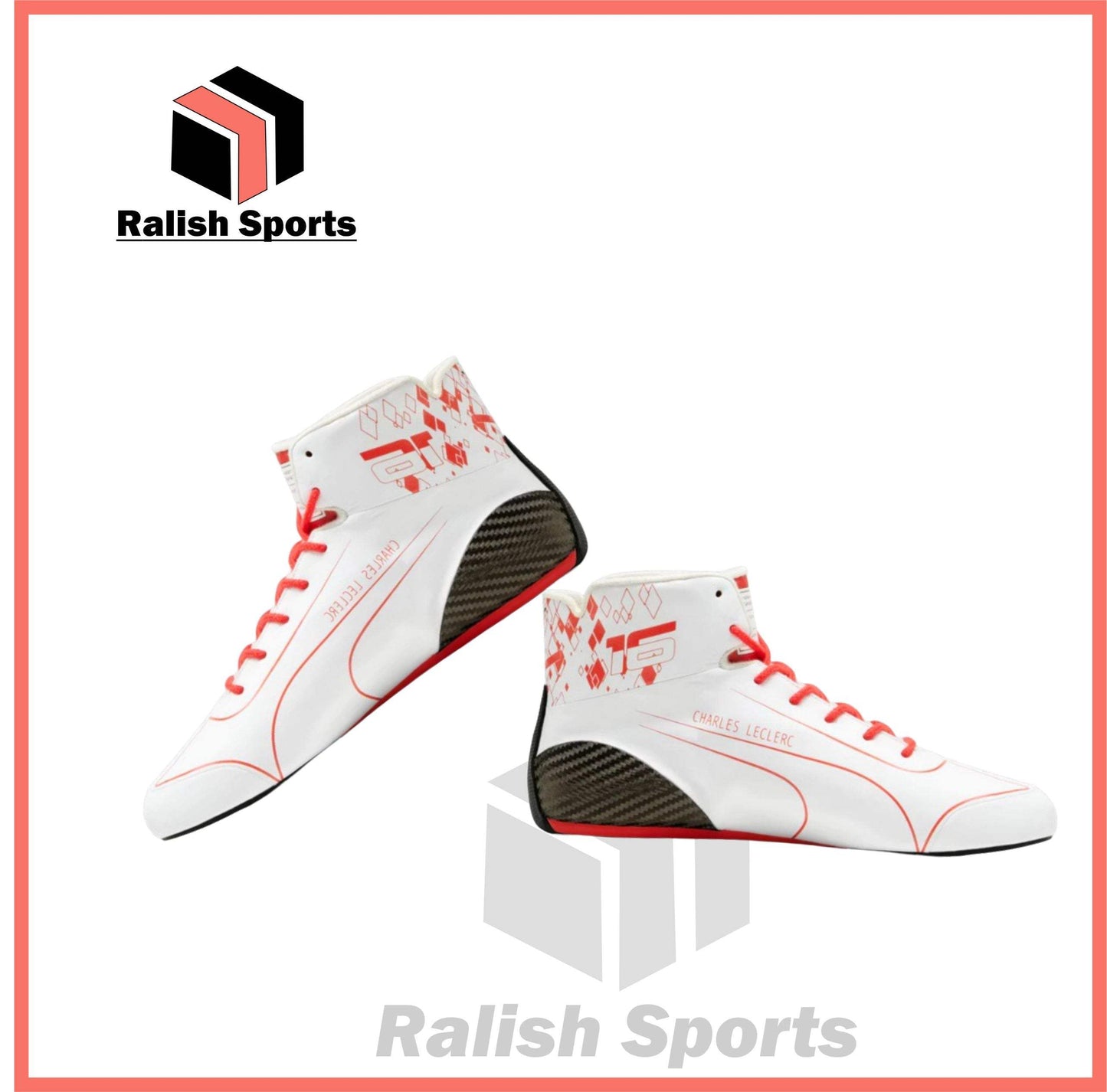 Charles Leclerc f1 race shoes 2023 - Ralish Sports